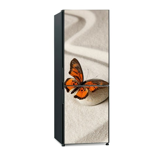 Removable decor fridge sticker - decor,