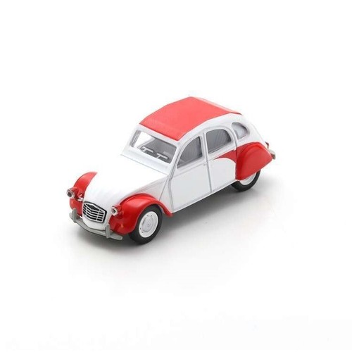 Citroen 2cv dolly white - 1/64,