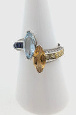 Sterling Silver Blue Topaz