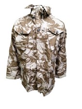British Army Desert DPM Smock Jacket Windproof Combat Uniform Cadet Fishing
