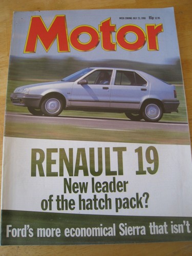 Motor jul 1988 renault - 1988,