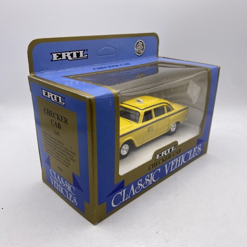 Ertl 2587 checker cab - ertl,