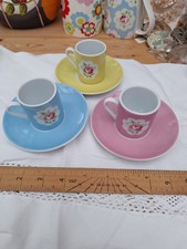 Cath Kidston 3 small mugs &