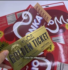 Wonka Chocolate Bar Wrapper +