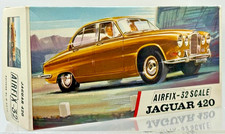 Vintage Airfix Red Stripe 1968 1/32 Jaguar 420 #M301C Plastic Model Kit