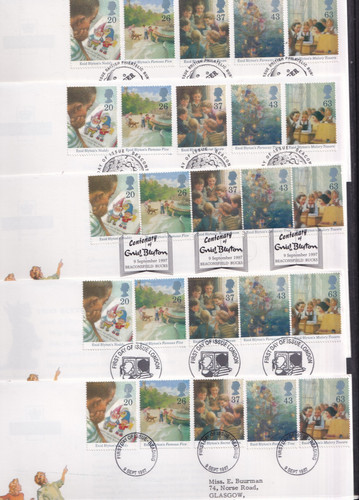 1997 enid blyton writer - gb,