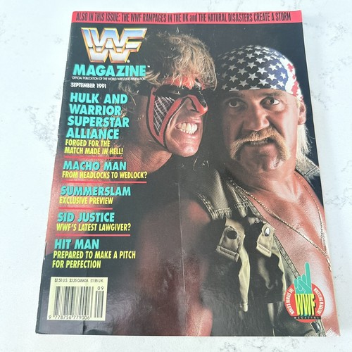 Wwf magazine september 1991 - wwf,