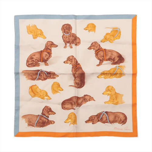 Hermès carré scarf silk - hermès,