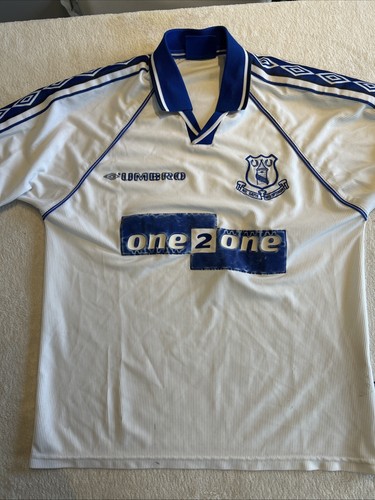 Vintage everton away kids - vintage,