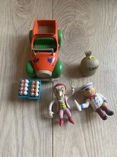 Corgi 1991 Noddy In Toyland, Goblin Robber, Car Only, milkman /bottles/ swag bag