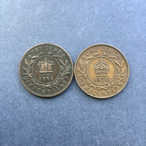 Newfoundland one cent qv - newfoundland,