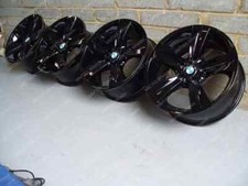 Genuine BMW 189 18" Alloy Wheels: Gloss Black 3 Series E90 E91 E92 E93 F30 F32