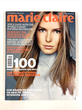 Marie Claire Sept 1999 Heidi Klum Skunk Anansie Kelly Macdonald Georgina Cooper