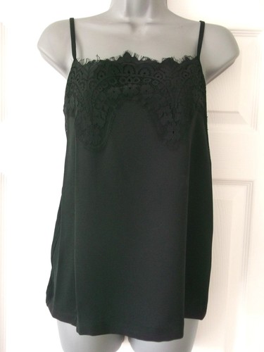 Ladies black camisole - m&s,