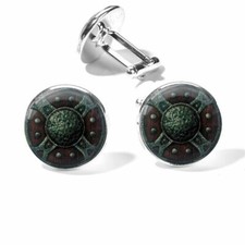 VIKING SHIELD NORDIC  CUFFLINKS NEW