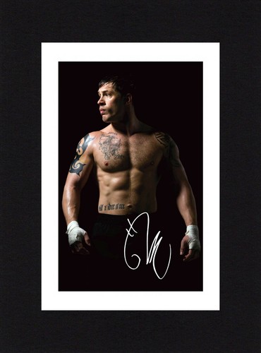 8x6 mount tom hardy - hardy, autograph
