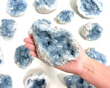 Celestite Crystal Clusters -