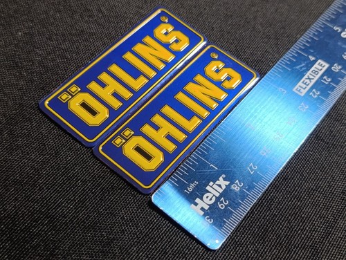 Ohlins metal decal - ohlins, decal/sticker