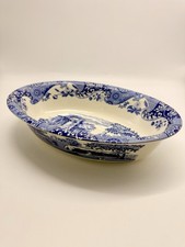 Spode Blue Italian Oval