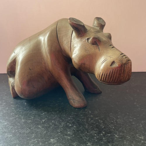 Vintage african hand - hand, carved