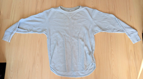 Uniqlo green neck jumper - v-neck,