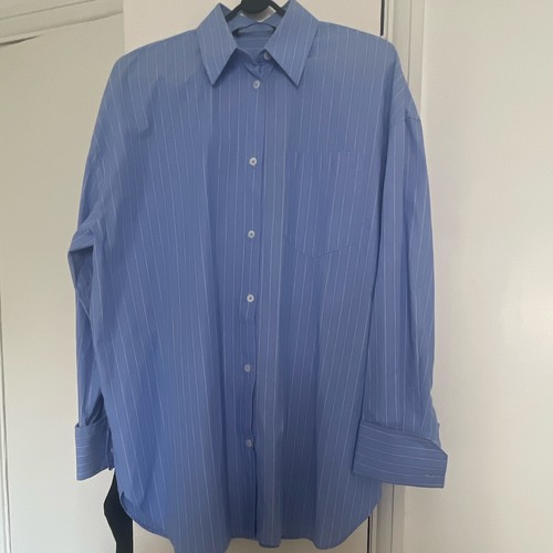 Zara blue white striped - ,