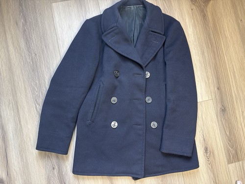Vintage navy peacoat - us, naval