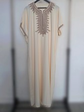 Luxury Moroccan Kaftan Wedding cream Brand New!! One Size, great quality caftan 