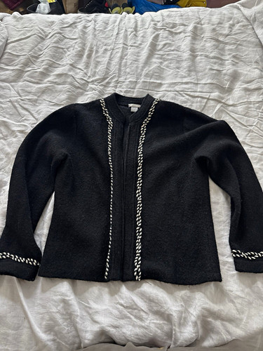 Dean white black boiled - &, wool