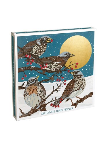 Moonlit bird prints sue - moonlit,