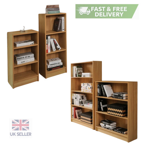 Wooden tier bookcase - 3,