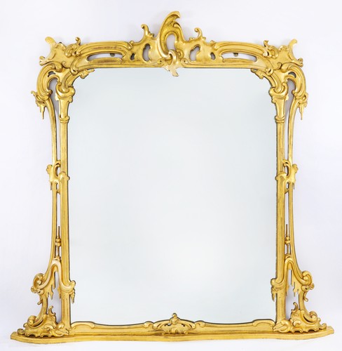 Antique large rococo revival - large,