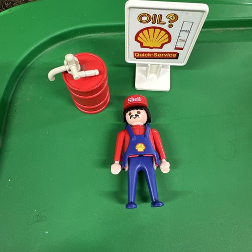 Shell oil playmobil gas - playmobil,