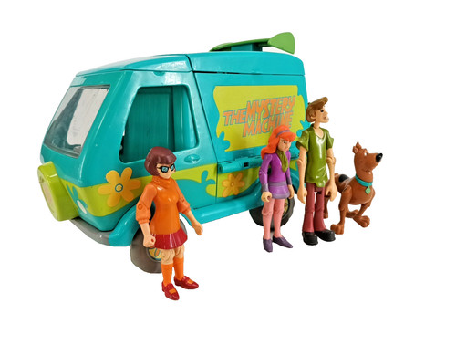 The mystery machine van - the, &
