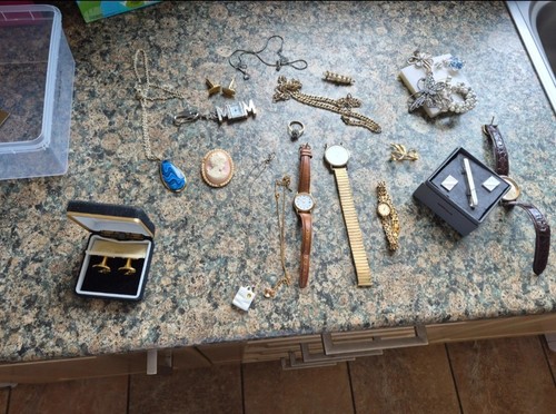 Jewellery job lot - jewellery, unwanted