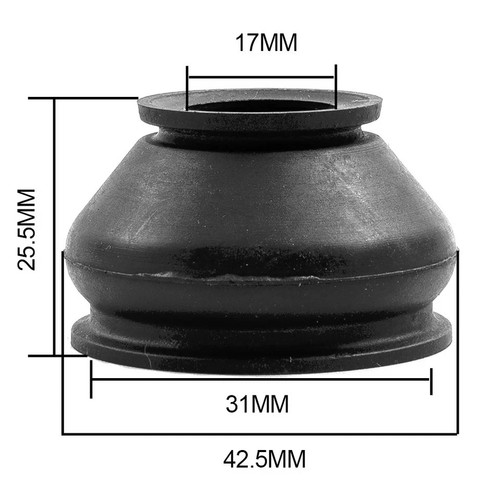 High quality rubber - high, dust
