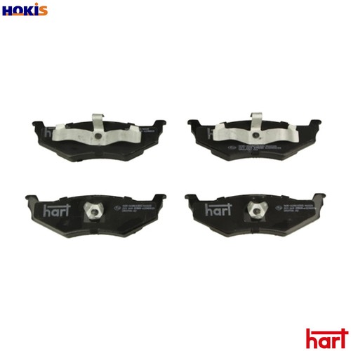 Brake pad set disc - set,