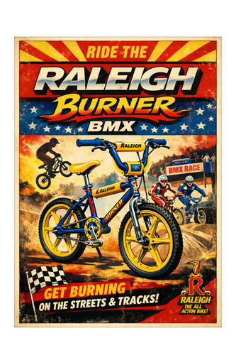 Classic raleigh burner bmx - classic,