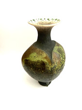 Studio  pottery  vase with