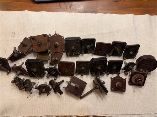 Condensers early radio parts - condensers,