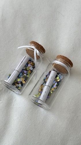 Paper chase glass - glass, jar