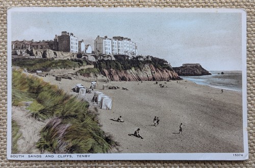 Tenby south sands beach - tenby, sands,