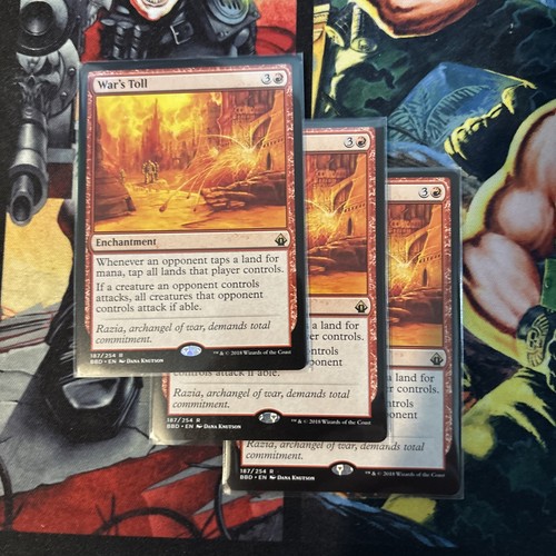 Mtg war toll condition - -,