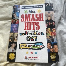 Panini The Smash Hits Collection 1987 Sticker Album, Incomplete