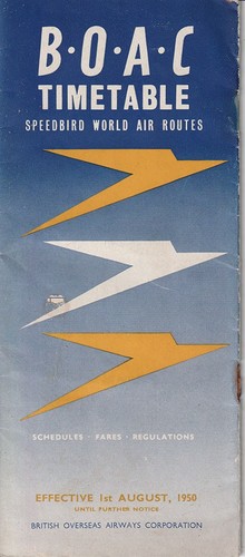 Boac british overseas airways - british,