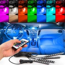 LED Interior Car Styling Foot Floor RGB Decorative Atmosphere Inside Neon Light