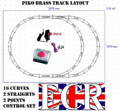 Piko layout scale 45mm gauge - scale,