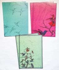 6 x A4 Kanban Oriental Birds Card 300gsm - 3 Designs - Just 22p each! (888)
