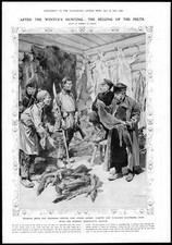 1912 RUSSIA Hunting Trading Skins Firearms Knives Yakuts Tunguses Furs (232)