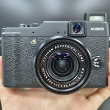 FUJIFILM Fuji X Series X20 12.0MP 4x Zoom Digital Camera F2.0-2.8 Lens - 90% New